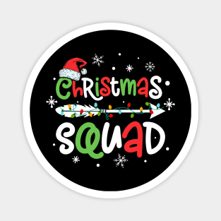 Merry Christmas Squad Magnet